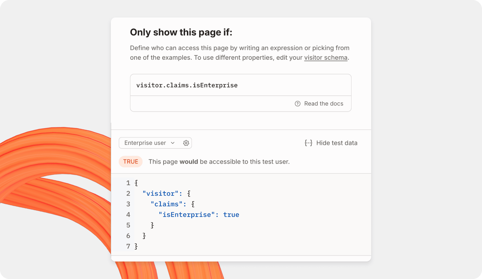 A GitBook screenshot showing how to test a segment